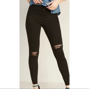 Old Navy Distressed Rockstar Jeggings